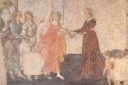 Sandro Botticelli A Young Woman Receives Gifts from Venus and the Three Graces (mk05) oil painting
